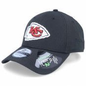 New Era - NFL Svart adjustable Keps - Kansas City Chiefs Black Base 9FORTY Kanchi Black Adjustable @ Hatstore