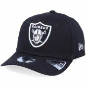 New Era - NFL Svart adjustable Keps - Kids Oakland Raiders 9Fifty Team Stretch Snap Black/White Adjustable @ Hatstore