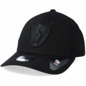 New Era - NFL Svart adjustable Keps - Kids Oakland Raiders 9Forty Black/Black Adjustable @ Hatstore