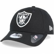 New Era - NFL Svart adjustable Keps - Kids Oakland Raiders Essential 9Forty Black Adjustable @ Hatstore