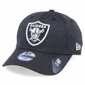 New Era - NFL Svart adjustable Keps - Kids Oakland Raiders Shadow Tech 9Forty Heather Black/White Adjustable @ Hatstore