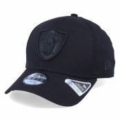 New Era - NFL Svart adjustable Keps - Kids Oakland Raiders Tonal 9Fifty Stretch Snap Black/Black Adjustable @ Hatstore