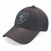 New Era - NFL Svart adjustable Keps - Las Vegas Raiders Hypertone 9FORTY Black Adjustable @ Hatstore