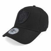 New Era - NFL Svart adjustable Keps - Las Vegas Raiders Monochrome Black/Black A-frame Adjustable @ Hatstore