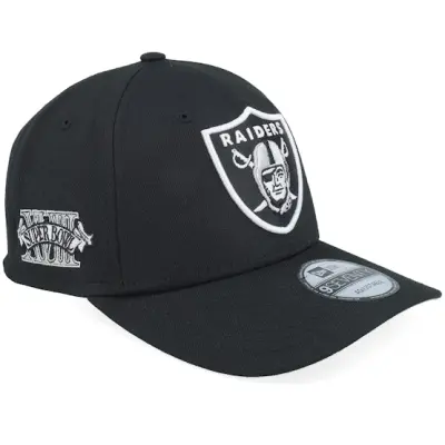 New Era - NFL Svart adjustable Keps - Las Vegas Raiders NFL Patch 9SEVENTY Black Adjustable @ Hatstore