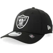 New Era - NFL Svart adjustable Keps - Las Vegas Raiders NFL Team 9FORTY M-crown Black Adjustable @ Hatstore