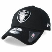 New Era - NFL Svart adjustable Keps - Las Vegas Raiders Oakland Raiders Logo Pack 940 Black Adjustable @ Hatstore