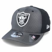 New Era - NFL Svart adjustable Keps - Las Vegas Raiders Ripstop Front 9Fifty Black Adjustable @ Hatstore