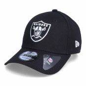 New Era - NFL Svart adjustable Keps - Las Vegas Raiders Side Mark 9Forty Black Adjustable @ Hatstore