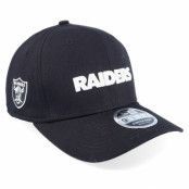 New Era - NFL Svart adjustable Keps - Las Vegas Raiders Team Wordmark 9FIFTY Black Adjustable @ Hatstore