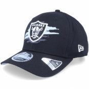 New Era - NFL Svart adjustable Keps - Las Vegas Raiders Tear Logo 9FIFTY Black Adjustable @ Hatstore