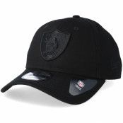 New Era - NFL Svart adjustable Keps - Oakland Raiders 9Forty Black/Black Adjustable @ Hatstore