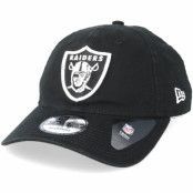 New Era - NFL Svart adjustable Keps - Oakland Raiders Team 9Twenty Black Adjustable @ Hatstore