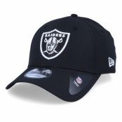 New Era - NFL Svart adjustable Keps - Oakland Raiders Winter Script Black/White Adjustable @ Hatstore