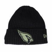 New Era - NFL Svart cuff Beanie - Arizona Cardinals Salute To Service NFL 20 Knit Black Cuff @ Hatstore