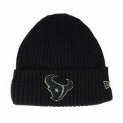 New Era - NFL Svart cuff Beanie - Houston Texans Salute To Service NFL 20 Knit Black Cuff @ Hatstore