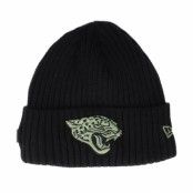 New Era - NFL Svart cuff Beanie - Jacksonville Jaguars Salute To Service NFL 20 Knit Black Cuff @ Hatstore