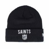 New Era - NFL Svart cuff Beanie - New Orleans Saints Team Flag Beanie Black Cuff @ Hatstore