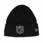 New Era - NFL Svart cuff Beanie - Salute To Service NFL 20 Knit Black Cuff @ Hatstore