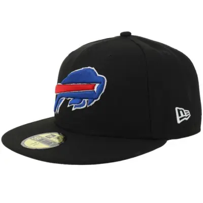 New Era - NFL Svart fitted Keps - Hatstore Exclusive x Buffalo Bills 59FIFTY Black Fitted @ Hatstore