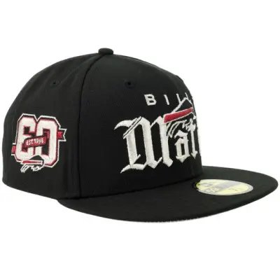 New Era - NFL Svart fitted Keps - Hatstore Exclusive x Buffalo Bills 59FIFTY Mafia Black Fitted @ Hatstore