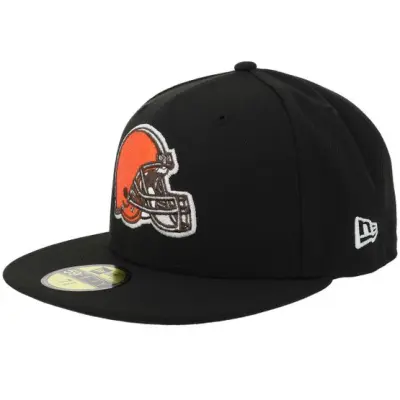 New Era - NFL Svart fitted Keps - Hatstore Exclusive x Cleveland Browns 59FIFTY Clebro Black Fitted @ Hatstore