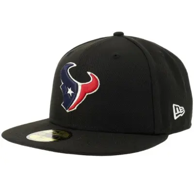 New Era - NFL Svart fitted Keps - Hatstore Exclusive x Houston Texans 59FIFTY Black Fitted @ Hatstore