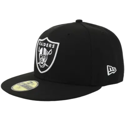 New Era - NFL Svart fitted Keps - Hatstore Exclusive x Las Vegas Raiders 59FIFTY Black Fitted @ Hatstore