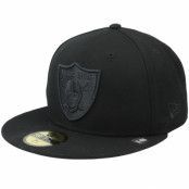 New Era - NFL Svart fitted Keps - Hatstore Exclusive x Las Vegas Raiders 59FIFTY Black/Black Fitted @ Hatstore