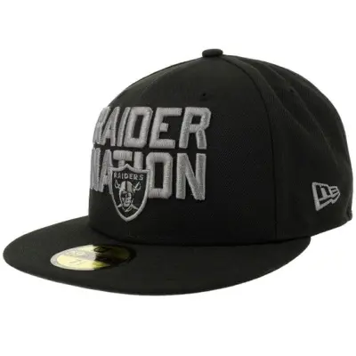 New Era - NFL Svart fitted Keps - Hatstore Exclusive x Las Vegas Raiders 59FIFTY  Black/Graphite Fitted @ Hatstore