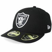 New Era - NFL Svart fitted Keps - Hatstore Exclusive x Las Vegas Raiders 59FIFTY Low Profile Black Fitted @ Hatstore