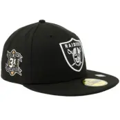 New Era - NFL Svart fitted Keps - Hatstore Exclusive x Las Vegas Raiders 59FIFTY Palm Tree 3x Champions Black Fitted @ Hatstore