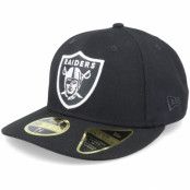 New Era - NFL Svart fitted Keps - Hatstore Exclusive x Las Vegas Raiders Team Classic Low Profile 59FIFTY Black Fitted @ Hatstore