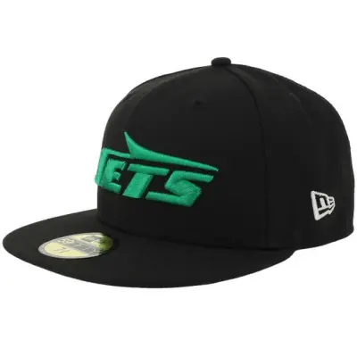 New Era - NFL Svart fitted Keps - Hatstore Exclusive x New York Jets 59FIFTY Black Fitted @ Hatstore