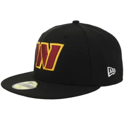New Era - NFL Svart fitted Keps - Hatstore Exclusive x Washington Commanders 59FIFTY Black Fitted @ Hatstore