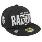 New Era - NFL Svart fitted Keps - Las Vegas Raiders NFL 23 Draft 59FIFTY Cw Black Fitted @ Hatstore