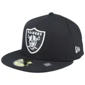 New Era - NFL Svart fitted Keps - Las Vegas RaidersNFL 59FIFTY Black Fitted @ Hatstore