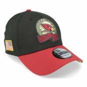 New Era - NFL Svart flexfit Keps - Arizona Cardinals M 39THIRTY NFL Salute To Service 22 Black/Red Flexfit @ Hatstore