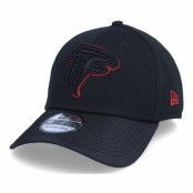 New Era - NFL Svart flexfit Keps - Atlanta Falcons NFL21 Side Line 39THIRTY Black Flexfit @ Hatstore