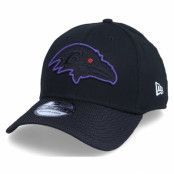 New Era - NFL Svart flexfit Keps - Baltimore Ravens 39THIRTY NFL21 Side Line Black Flexfit @ Hatstore