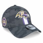 New Era - NFL Svart flexfit Keps - Baltimore Ravens Nfl24 Sideline Black Flexfit @ Hatstore