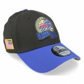 New Era - NFL Svart flexfit Keps - Buffalo Bills M 39THIRTY NFL Salute To Service 22 Black/Royal Flexfit @ Hatstore