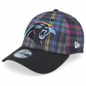 New Era - NFL Svart flexfit Keps - Carolina Panthers NFL24 Crucial Catch 39THIRTY Tartarn/Black Flexfit @ Hatstore