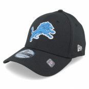 New Era - NFL Svart flexfit Keps - Detroit Lions NFL Team Logo 39THIRTY Black Flexfit @ Hatstore