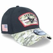 New Era - NFL Svart flexfit Keps - Houston Texans NFL21 Salute To Service 39THIRTY Houtex Black/Camo Flexfit @ Hatstore