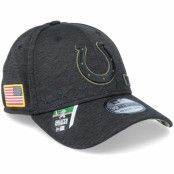 New Era - NFL Svart flexfit Keps - Indianapolis Colts Salute To Service 39Thirty NFL 20 Heather Black Flexfit @ Hatstore