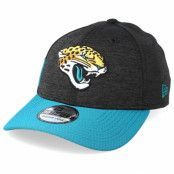 New Era - NFL Svart flexfit Keps - Jacksonville Jaguars 39Thirty On Field Black/Teal Flexfit @ Hatstore