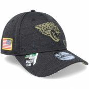 New Era - NFL Svart flexfit Keps - Jacksonville Jaguars Salute To Service 39Thirty NFL 20 Heather Black Flexfit @ Hatstore