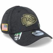 New Era - NFL Svart flexfit Keps - Kansas City Chiefs Salute To Service 39Thirty NFL 20 Heather Black Flexfit @ Hatstore