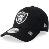 New Era - NFL Svart flexfit Keps - Las Vegas Raiders 39THIRTY Eg Neo Black/White Mesh Flexfit @ Hatstore